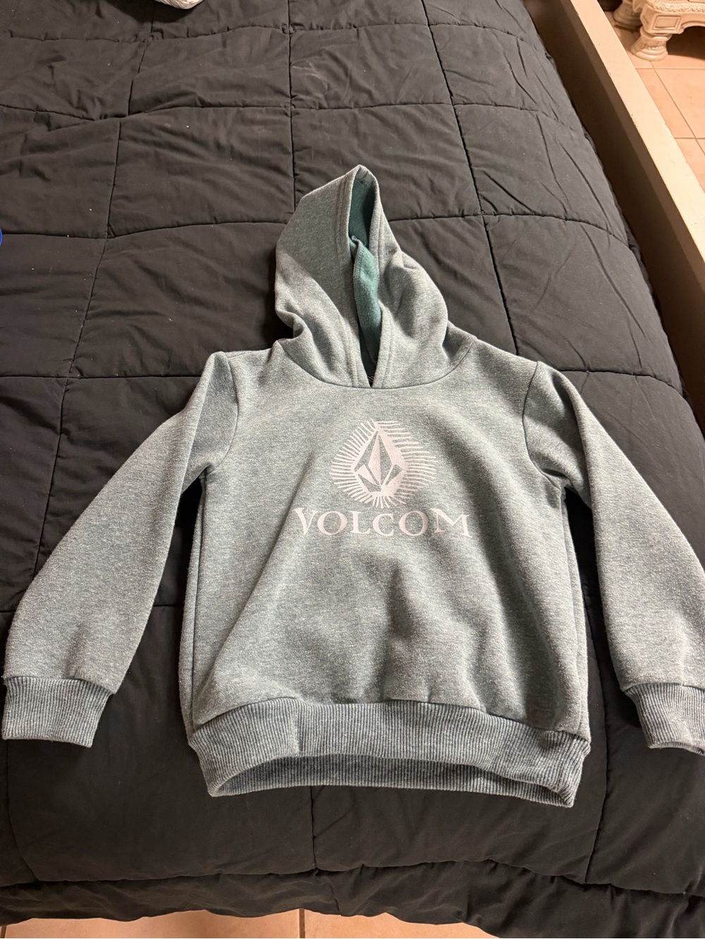 Volcom Kids Teal Heather Pullover Hoodie